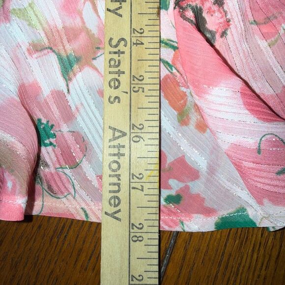 Vintage Y2K Floral Bias-Cut Midi Skirt | Ballet-Pink Romantic A-Line | Dressbarn - Picture 10 of 12